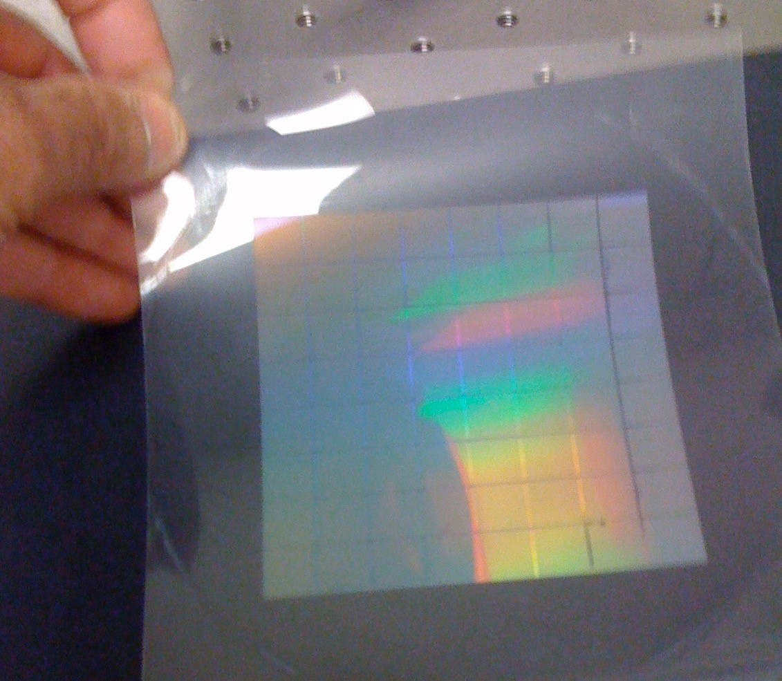 nanoformed polycarbonate film